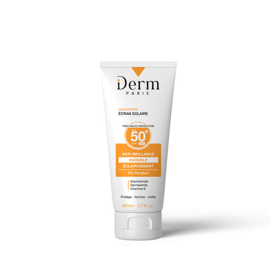 Écran Solaire SPF 50+ Invisible Éclaircissant