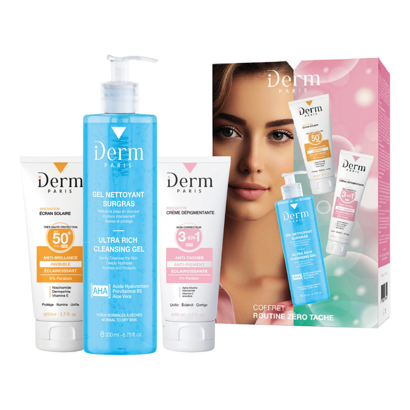 Coffret Routine Zéro Tache - Peaux normales à sèches